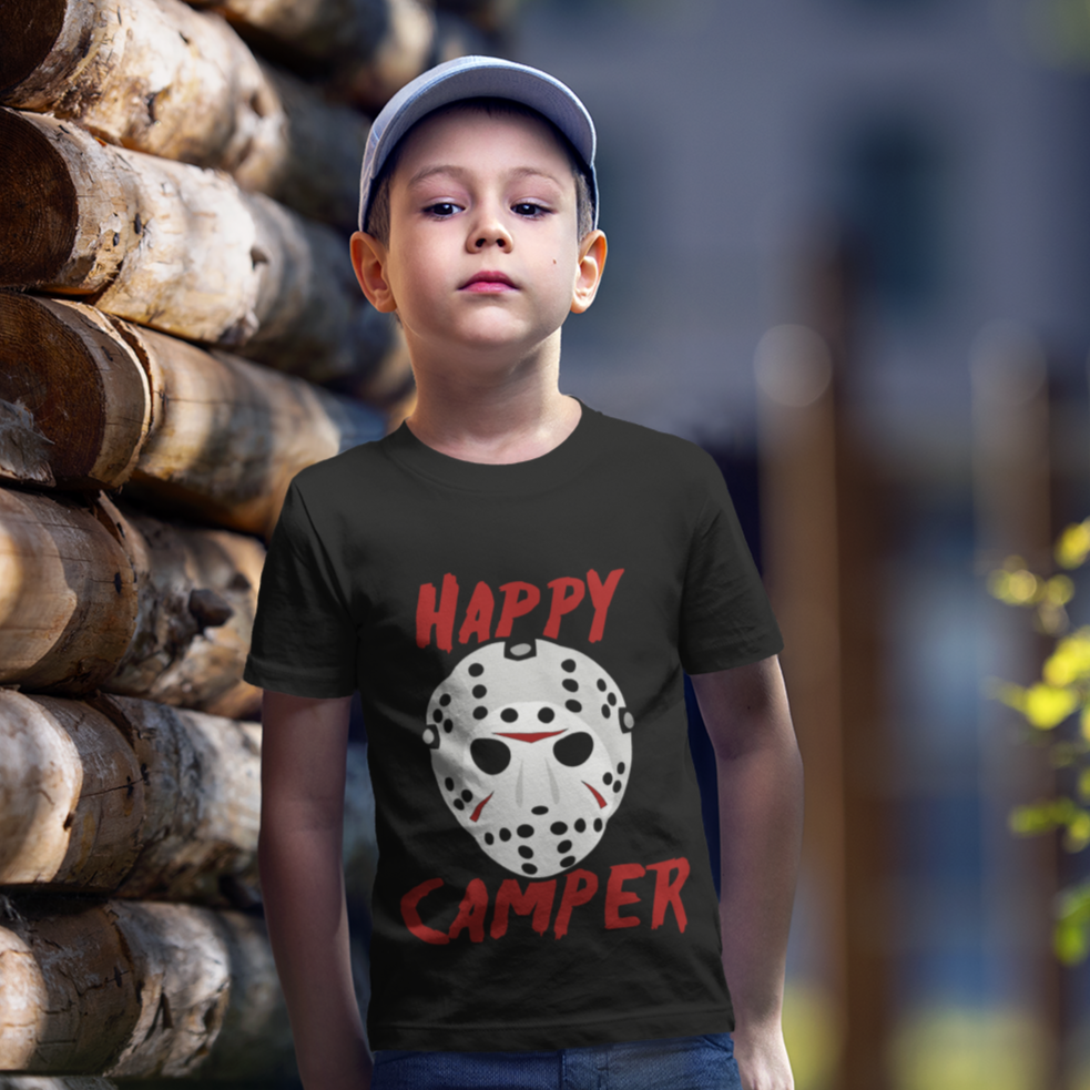 Happy camper kids shirt best sale