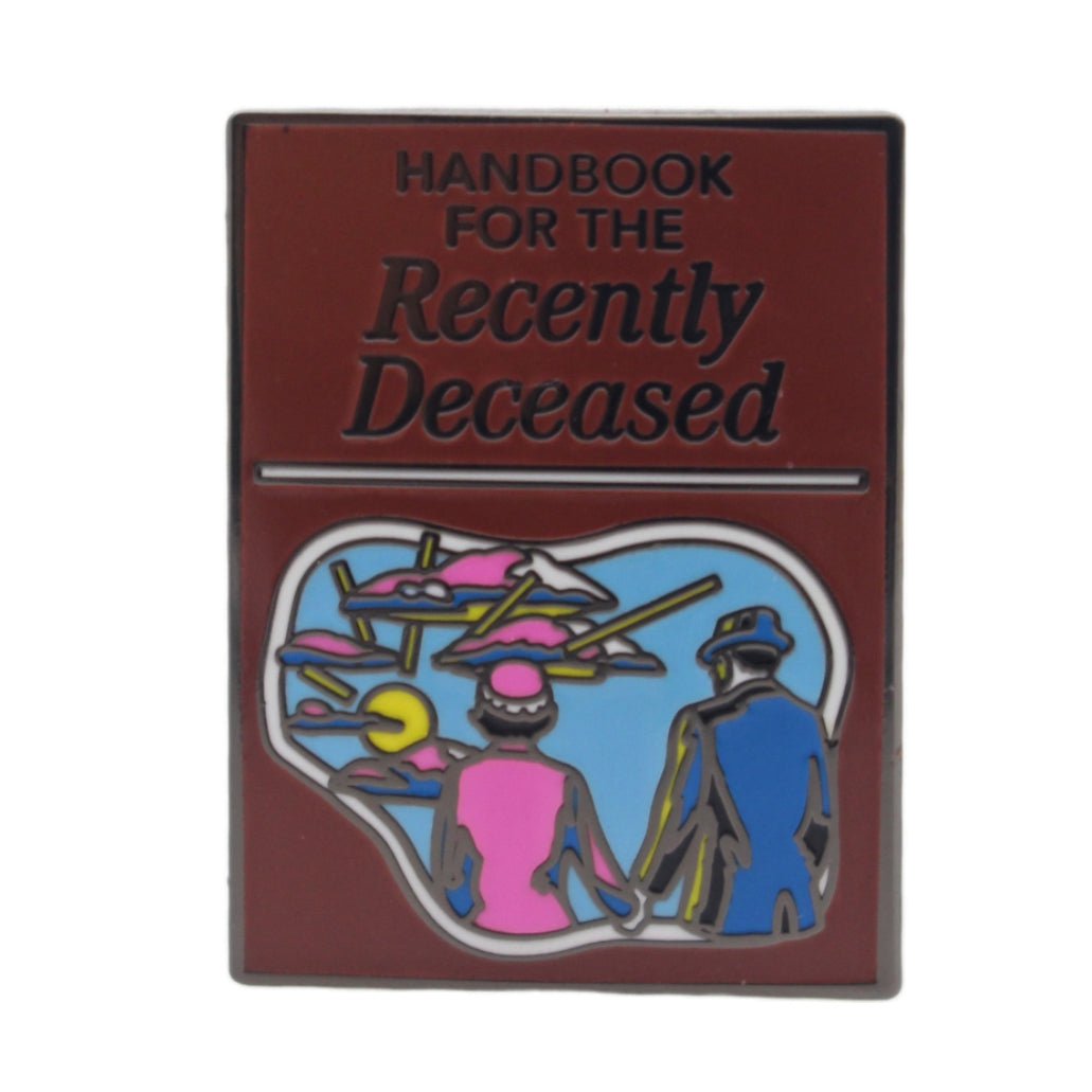 Handbook For The Recently Deceased Enamel Pin The Original Underground 