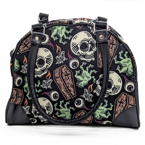 Coffins and Skulls Purse