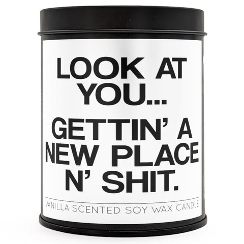 Look at You Gettin' a New Place Scented Candle - The Original Underground / theoriginalunderground.com