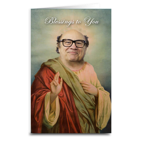 Saint Danny DeVito "Blessings" Card - The Original Underground / theoriginalunderground.com