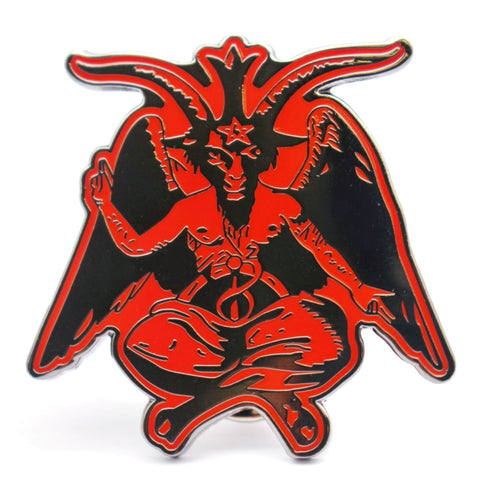 Baphomet Enamel Pin - The Original Underground