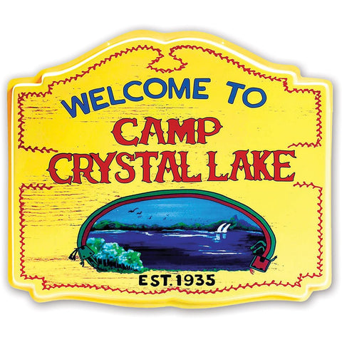 Camp Crystal Lake Car Magnet - The Original Underground