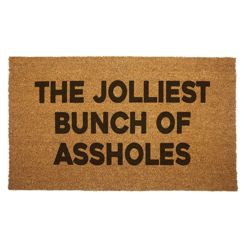 Christmas Vacation "Jolliest Bunch of A - holes" Door Mat - The Original Underground