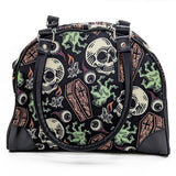 Coffins and Skulls Purse - The Original Underground