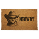 Cowboy Cat "Meowdy" Door Mat - The Original Underground