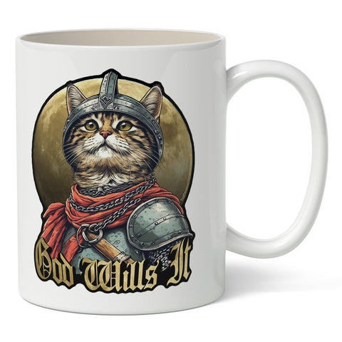 Crusader Cat Mug - The Original Underground