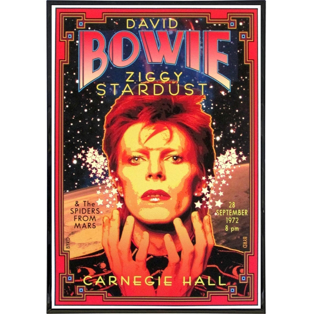 David Bowie Ziggy store canvas print 11x14x1.5