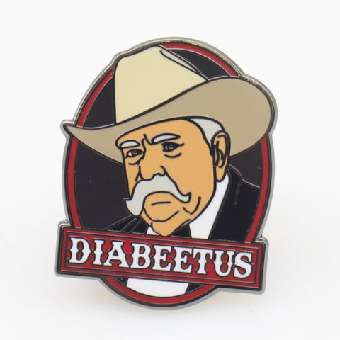 Diabeetus Wilford Brimley Enamel - The Original Underground