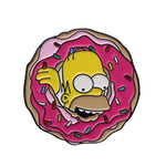 Donut Homer Simpson Enamel Pin - The Original Underground