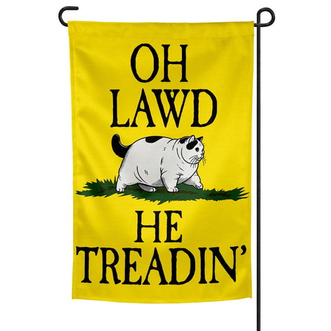 Oh Lawd He Treadin' Garden Flag - The Original Underground