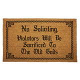 Violators Will Be Sacrificed Door Mat - The Original Underground