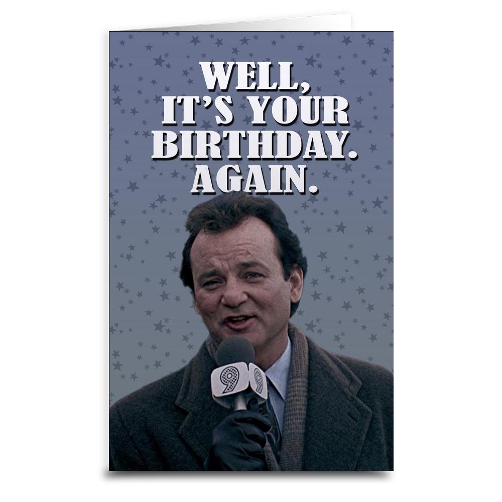 Resultaat Schuldig Mount Bank Groundhog Day "It's Your Birthday" Card - The Original Underground
