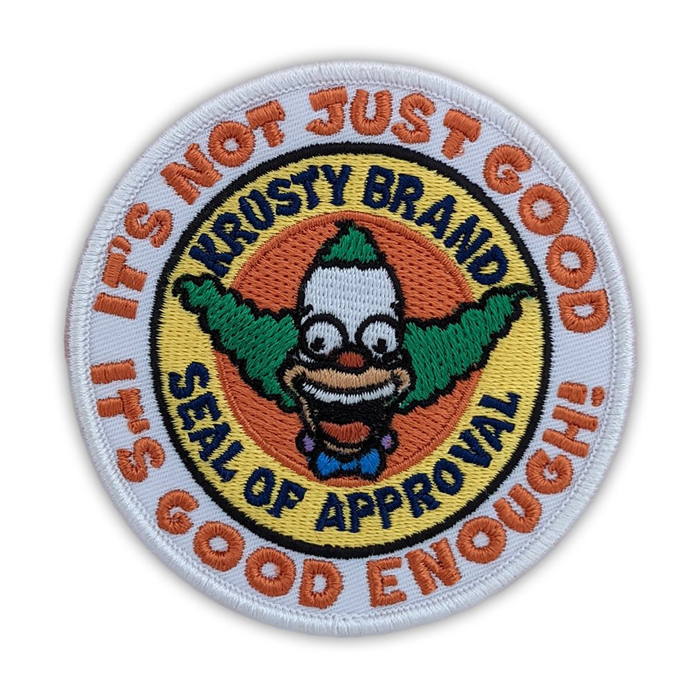 Krusty Seal of Approval Patch | The Original Underground