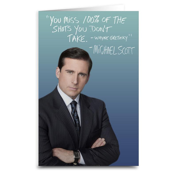 The Office Michael Scott Card | The Original Underground